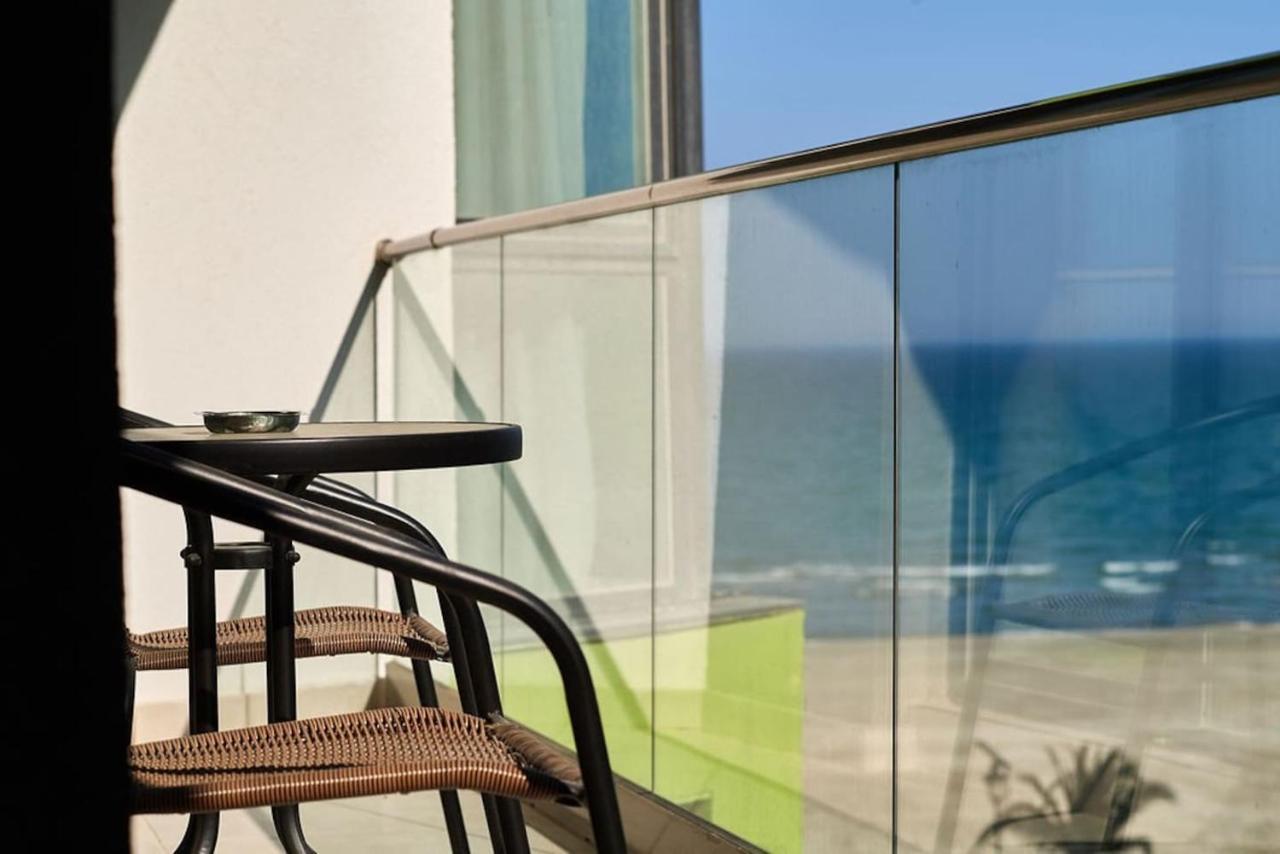Blue Apartment In Spa N Pool Beach Resort Navodari Bagian luar foto