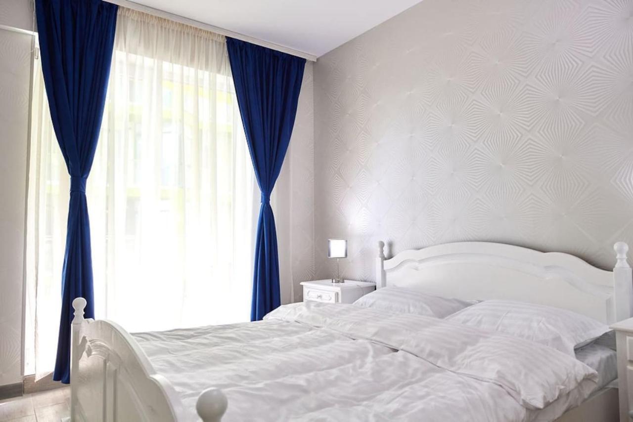 Blue Apartment In Spa N Pool Beach Resort Navodari Bagian luar foto